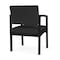 Lesro Lenox Steel Guest Chair, Graphite (Gray) Seat, Graphite Back, 22.5 W 24.5 L 32 H, Fabric Seat LS1101 - alternate 3